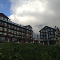 Photo taken at Hotel Bellevue des Alpes by Will Q. on 9/1/2013