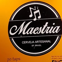 Photo taken at Maestria Cerveja Artesanal by BeerExperience B. on 11/14/2019