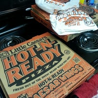 Photo taken at Little Caesars Pizza by Paula Y. on 1/27/2013