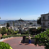 Photo taken at Lombard Street by Mari-Anne D. on 4/10/2015