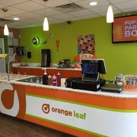 Photo taken at Orange Leaf Frozen Yogurt by Erik B. on 7/29/2016