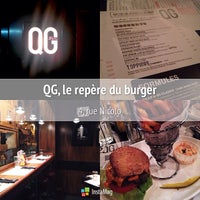 Photo taken at QG - Le repère du burger by Les Carnets D. on 1/16/2014