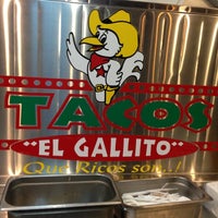 Photo taken at Tacos El Gallito by Victor M. on 3/23/2015