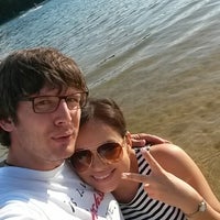 Photo taken at Bernsteinsee by Viann M. on 7/17/2014