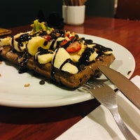 10/8/2018 tarihinde Yasin M.ziyaretçi tarafından Solino Waffle&amp;amp;Pizza'de çekilen fotoğraf
