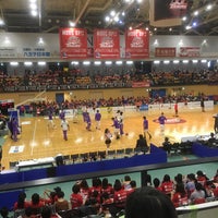 Photo taken at Esforta Arena Hachioji by まおびん on 5/13/2018