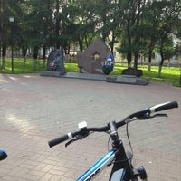 Photo taken at Памятник воинам-интернационалистам by Alexander S. on 8/13/2013