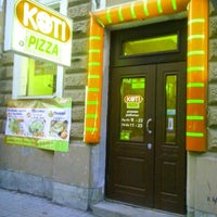 Photo taken at Koti pizza by Mikhail P. on 4/10/2013