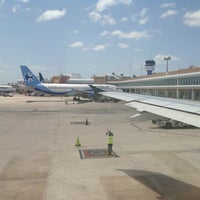 Photo taken at Cancun International Airport (CUN) by Javier V. on 5/4/2013