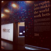 Photo prise au IBM THINK Exhibit par Richard C. le10/10/2013