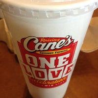 Photo taken at Raising Cane&amp;#39;s Chicken Fingers by Michael Daniel on 1/26/2013
