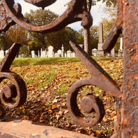 Photo taken at Trinity Church Cemetery &amp;amp; Mausoleum by Justin O. on 10/21/2020