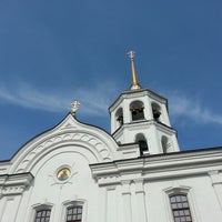 Photo taken at Михаило-Архангельский Харлампиевский храм by Sergey P. on 7/3/2014