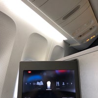 Photo taken at American Airlines Flight 101 by Tobias K. on 12/16/2017