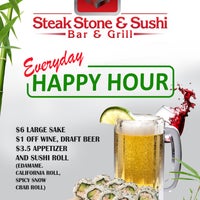 Foto tirada no(a) Steak Stone &amp;amp; Sushi Bar &amp;amp; Grill por Steak Stone &amp;amp; Sushi Bar &amp;amp; Grill em 6/29/2017