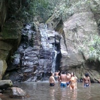 Photo taken at Cachoeira do Chuveiro by Imira B. on 12/27/2012
