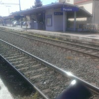 Photo taken at Stazione Pavona by Cihan A. on 3/26/2014