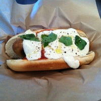 Photo taken at Urban Hotdog Company by Matthew B. on 12/3/2012
