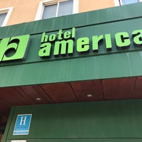 9/29/2017 tarihinde Heeyoung S.ziyaretçi tarafından Hotel América Sevilla'de çekilen fotoğraf
