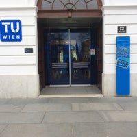 Photo taken at TU Wien Hauptgebäude by Serhan E. on 3/22/2017
