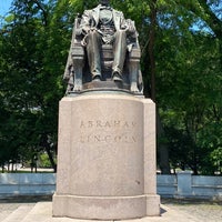 Photo taken at North President&amp;#39;s Court (Abraham Lincoln Statue) by Ryan A. on 6/3/2021