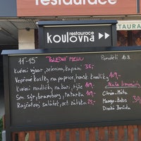 Photo taken at Restaurace Koulovna by Dagmar M. on 8/10/2020