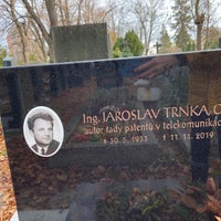 Photo taken at Vinohrady Cemetery by Dagmar M. on 11/27/2021