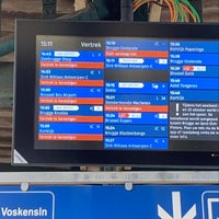 Photo taken at Ghent-Dampoort Railway Station by Lauren K. on 10/21/2020