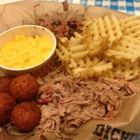Photo taken at Dickey&amp;#39;s Barbecue Pit by Mike K. on 12/21/2012