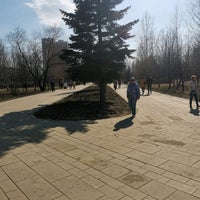 Photo taken at Сквер им. Кирова by Borsugg on 4/11/2021