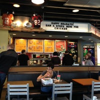 Photo taken at Raising Cane&amp;#39;s Chicken Fingers by Mixed-Up Burgers M. on 12/19/2012