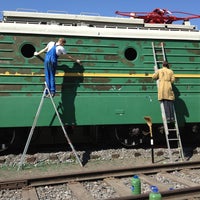 Photo taken at Московский колледж железнодорожного транспорта (МКЖТ) by Vit@ly on 5/8/2013