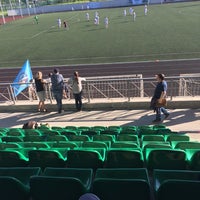 Photo taken at Стадион ЦФКСЗ &amp;quot;Царское Село&amp;quot; by Sonya K. on 6/7/2017
