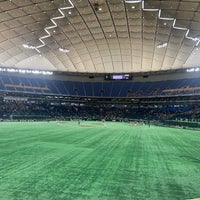 Photo taken at Left Field Stand by さとう の. on 7/22/2023