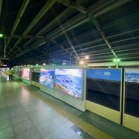 Photo taken at Gangbyeon Stn. by Minho J. on 5/19/2022