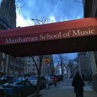 Photo taken at Manhattan School of Music by Kathryn W. on 4/7/2018