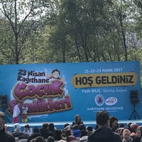 Photo taken at Hasbahçe Parkı by Eda C. on 4/23/2017
