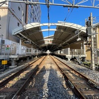Photo taken at Jiyūgaoka Station by GTM on 2/28/2023