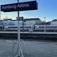 Photo taken at Bahnhof Hamburg-Altona by Marc G. on 12/14/2022