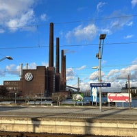 Photo taken at Wolfsburg Hauptbahnhof by Marc G. on 12/26/2023