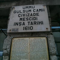 Photo taken at Ümmü Gülsüm Camii (Çivizade Mescidi) by Hmz G. on 1/3/2015
