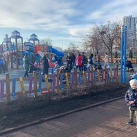 Photo taken at Детская Площадка (парк Позняки) by Kateryna O. on 12/18/2019