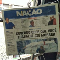 Photo taken at Jornal O Globo by Sofia M. on 8/23/2016