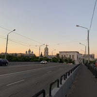 Photo taken at Новоспасский мост / Novospassky Bridge by Max R. on 7/6/2021