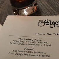 Das Foto wurde bei The Round Table Restaurant, at The Algonquin von Bryan P. am 1/23/2018 aufgenommen