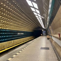 Photo taken at Metro =A= Jiřího z Poděbrad by Radek Z. on 11/3/2023