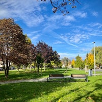 Photo taken at Park Chrpová-Malinová by Radek Z. on 10/16/2022