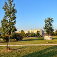 Photo taken at Centrální park Jižní Město by Radek Z. on 9/24/2023