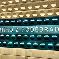 Photo taken at Metro =A= Jiřího z Poděbrad by Radek Z. on 11/3/2023