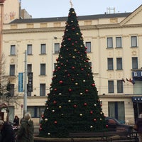 Photo taken at Christmas Market Tyl Square by Radek Z. on 12/21/2014